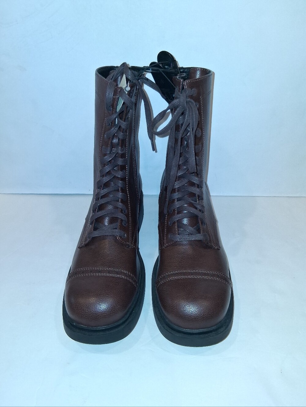 No Boundaries Women's Combat Boots Brown 11